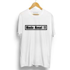 Walexa Kaos Distro BODO AMAT Biru Promo Baju Kaos Murah Lengan Pendek